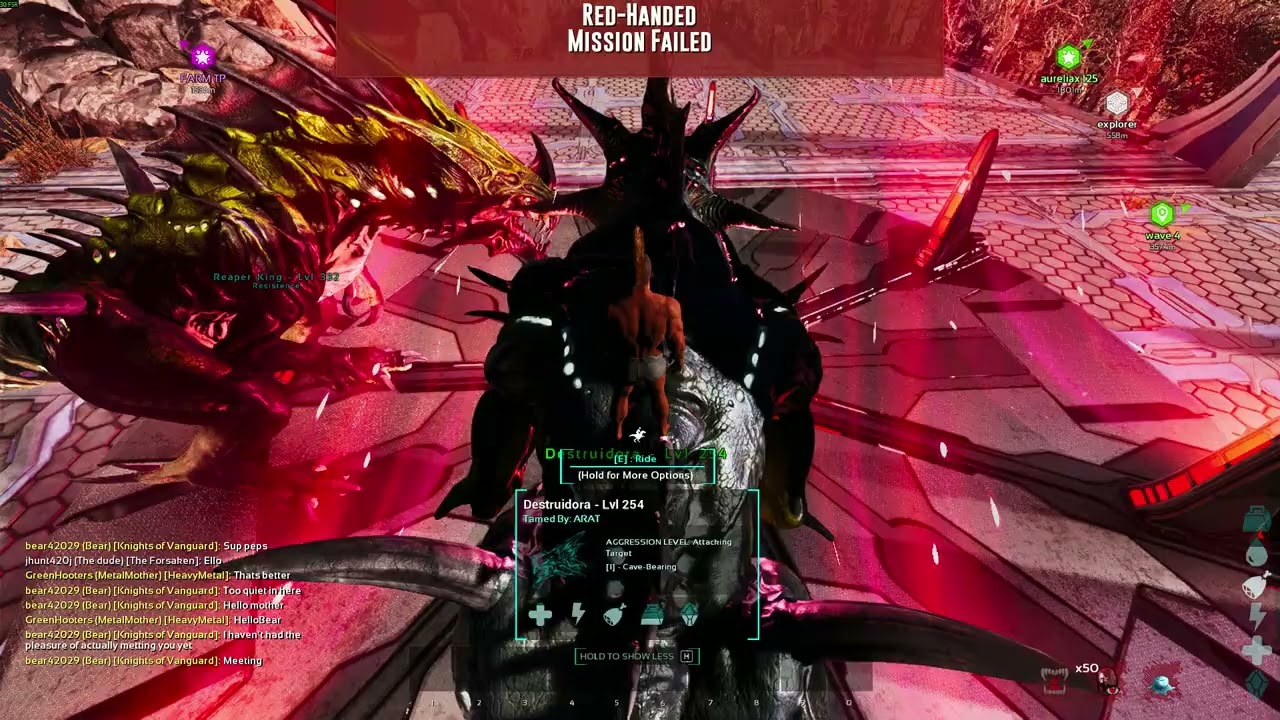 ARK Survival Ascended: (New Bug) - DINO AFK- Broken Boss in map Losty Colony