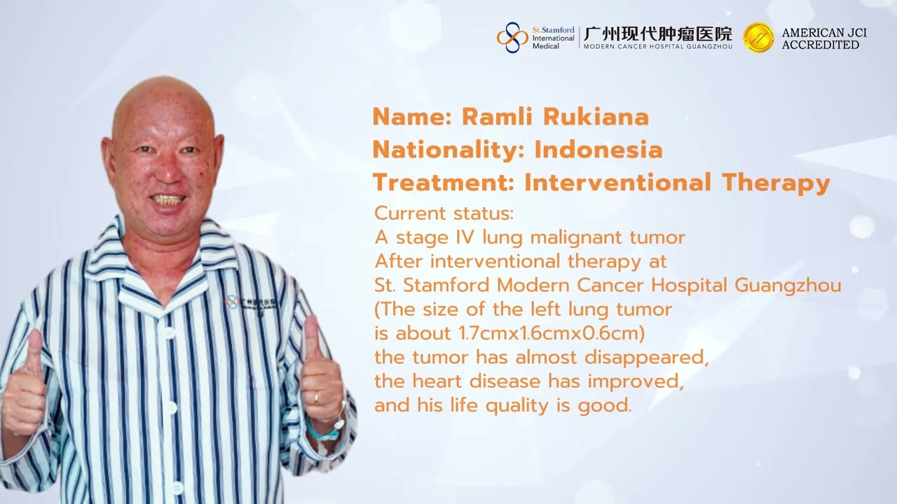 Successful Fight Against Cancer in A Patient with Lung Cancer Combined with Cardiovascular Disease