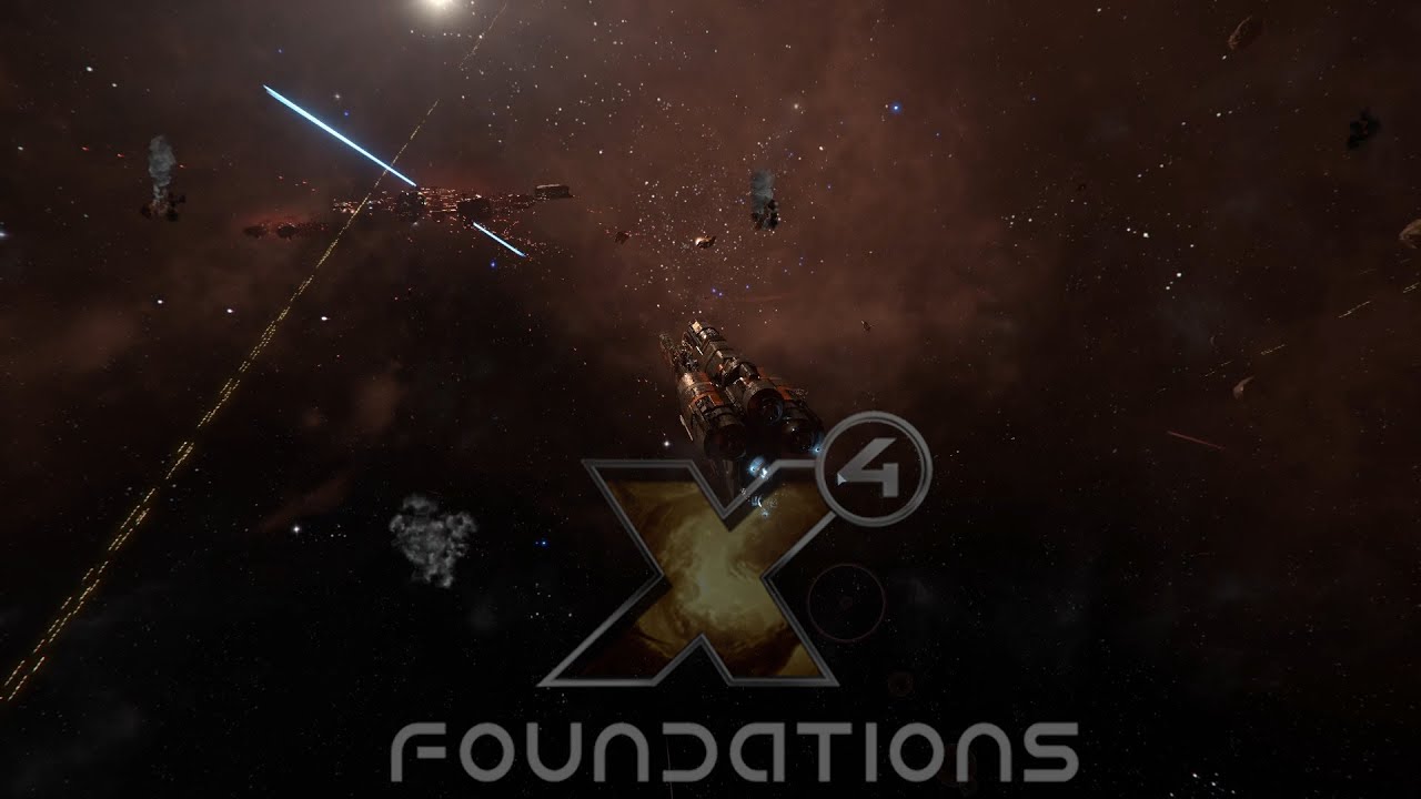 X4 Huge Fleet Battle Montage Ultra Settings