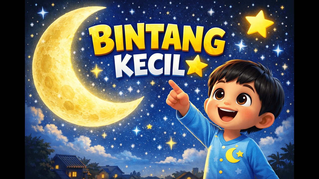 Bintang Kecil ⭐ Lagu Anak Indonesia Terbaru | Kids Animation 3D HD
