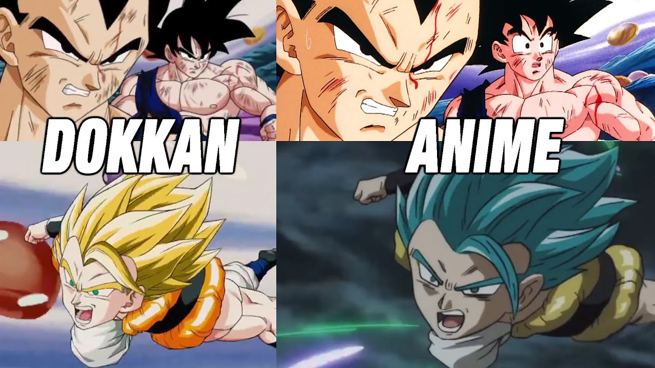 All NEW LR Super Gogeta Dokkan REFERENCES!!! MUST SEE!!