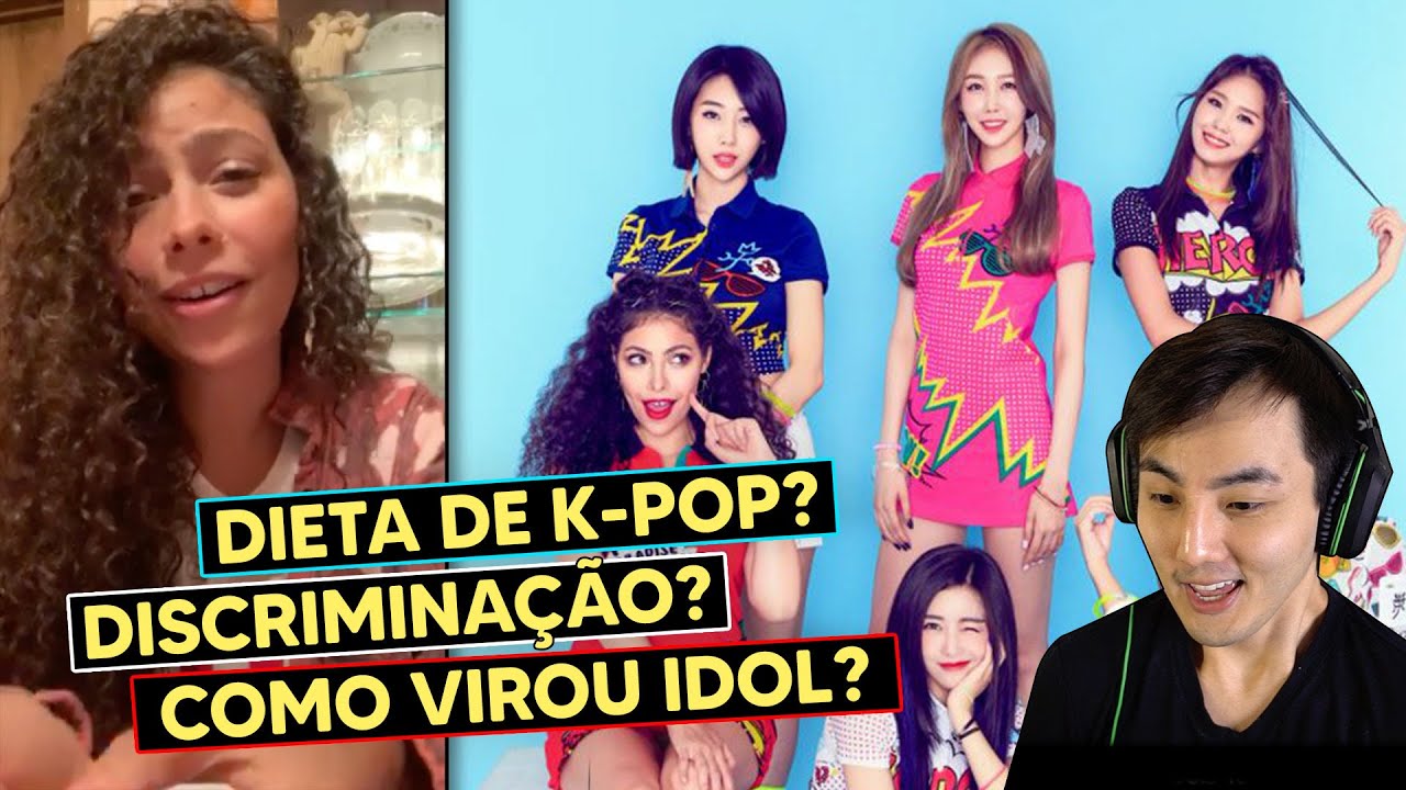 ENTREVISTA COM A PRIMEIRA IDOL AFRODESCENDENTE DE KPOP ft. ALEX REID