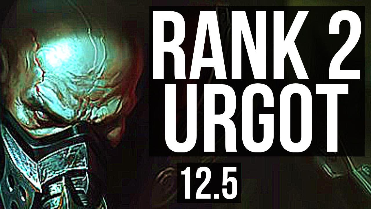 URGOT vs AKALI (TOP) | Rank 2 Urgot, 10/1/13, 1.3M mastery, 500+ games, Godlike | KR Master | 12.5