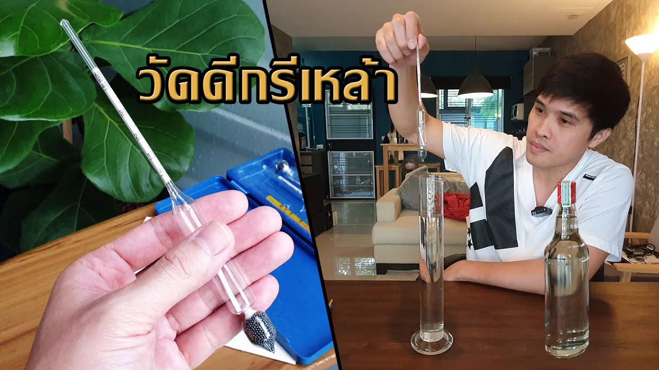 วิธีวัดดีกรีเหล้า