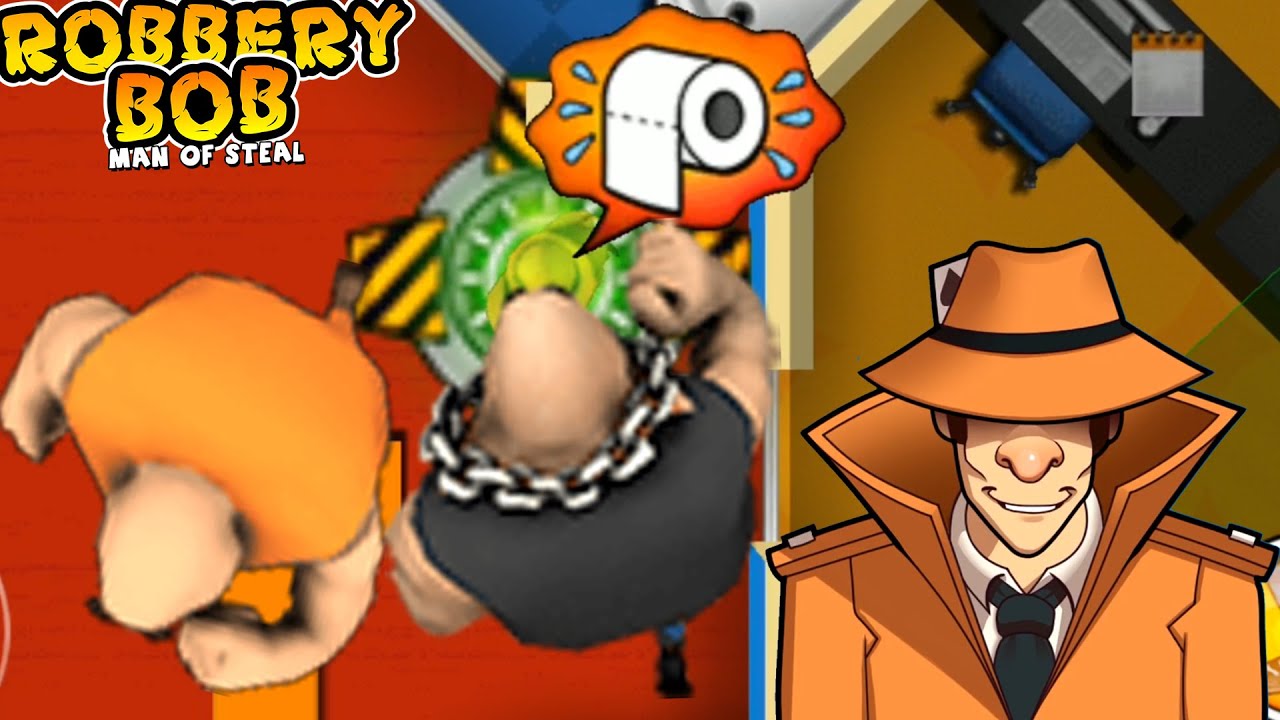 Robbery Bob 1 - Orange Sam Attacked By Prison Biff #21