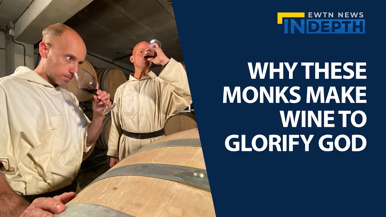 Monks Making Wine at a 14th Century Vineyard | EWTN News In Depth