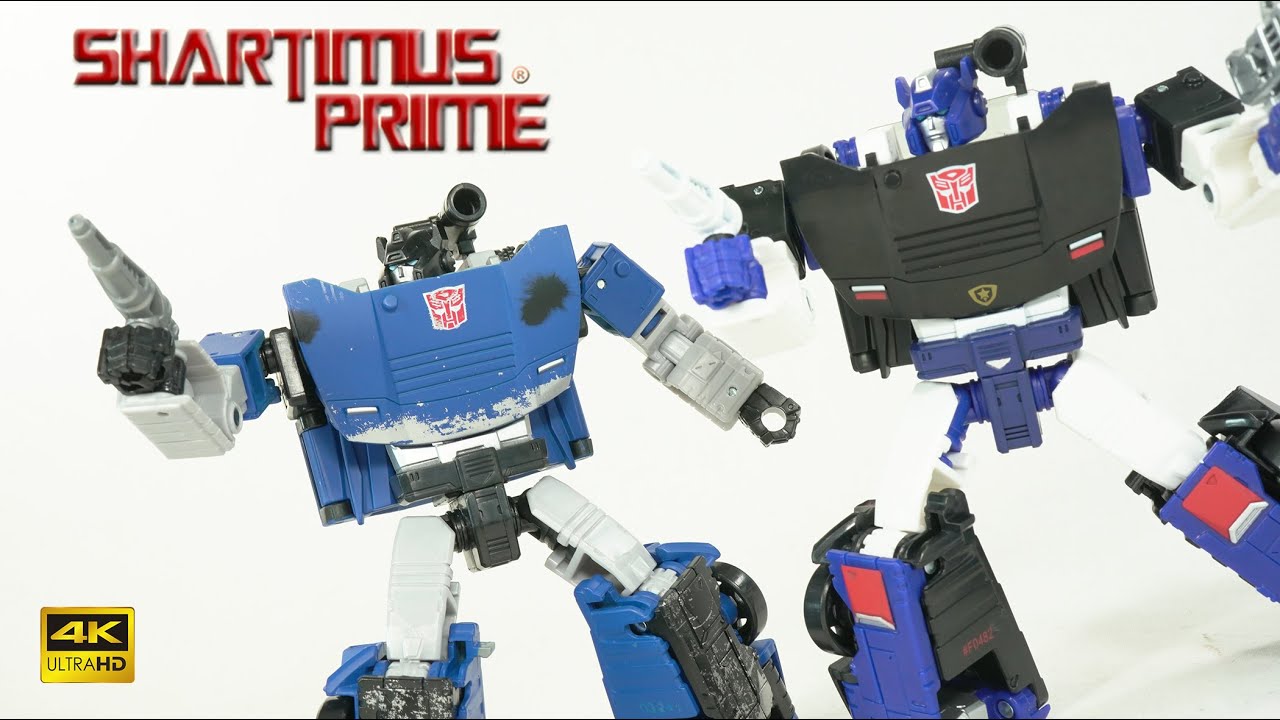 Transformers Deep Cover Netflix and GS23 War for Cybertron Hasbro 4K Action Figure Review