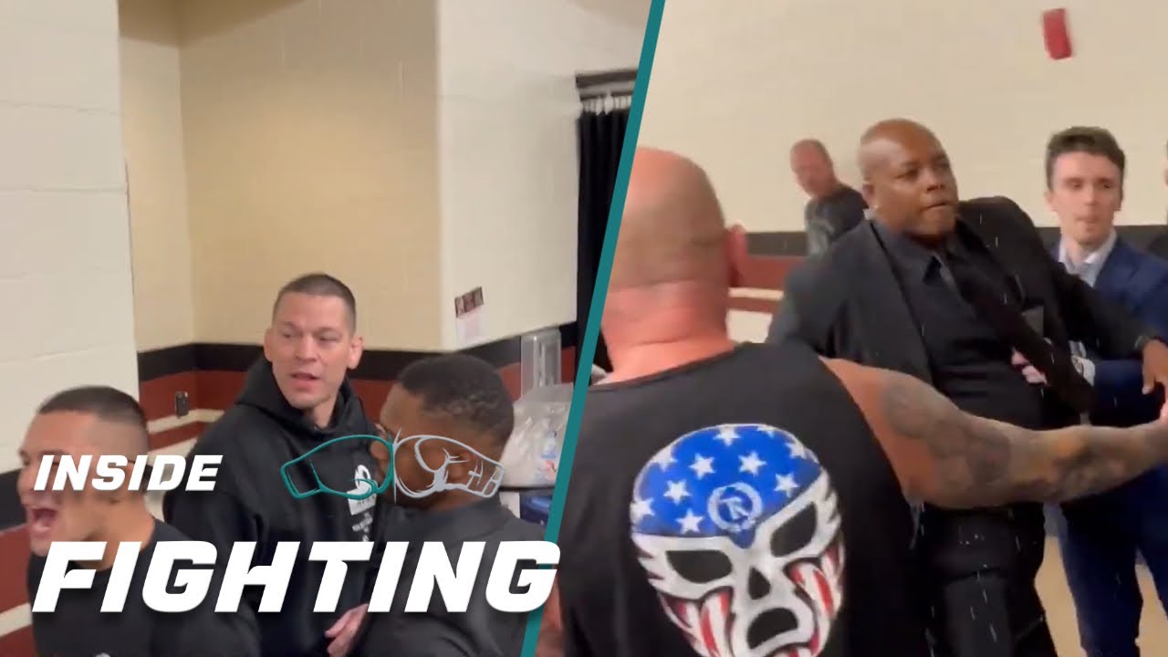 New Footage Leaks of Altercation Between Nate Diaz, the Nick Diaz Army, and Jake Paul's Security