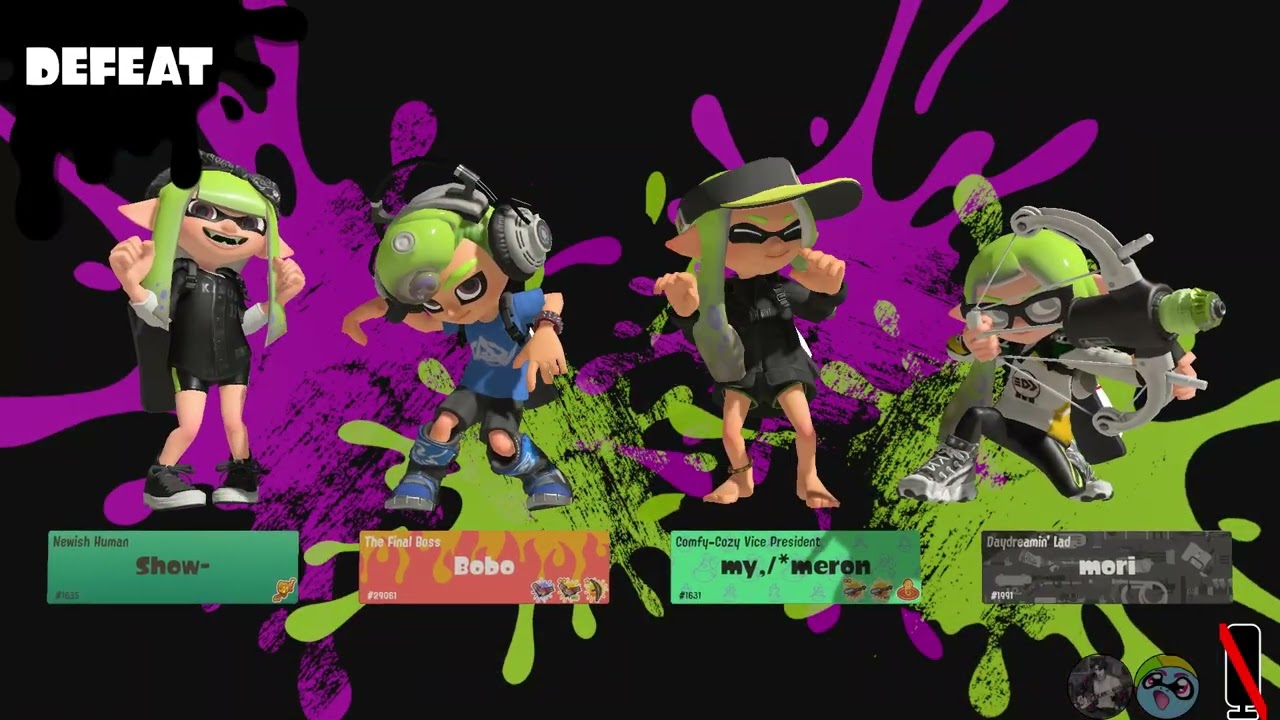 Aufzeichnung: Splatoon 3 Zooka-Grind in Open mit DrSpy vom 06.02.2026