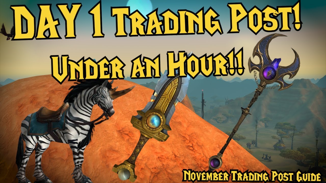 DAY 1 MAX November Trading Post in ONE HOUR! New Weapons, SWIFT ZHEVRA, and MORE! - WoW Dragonflight