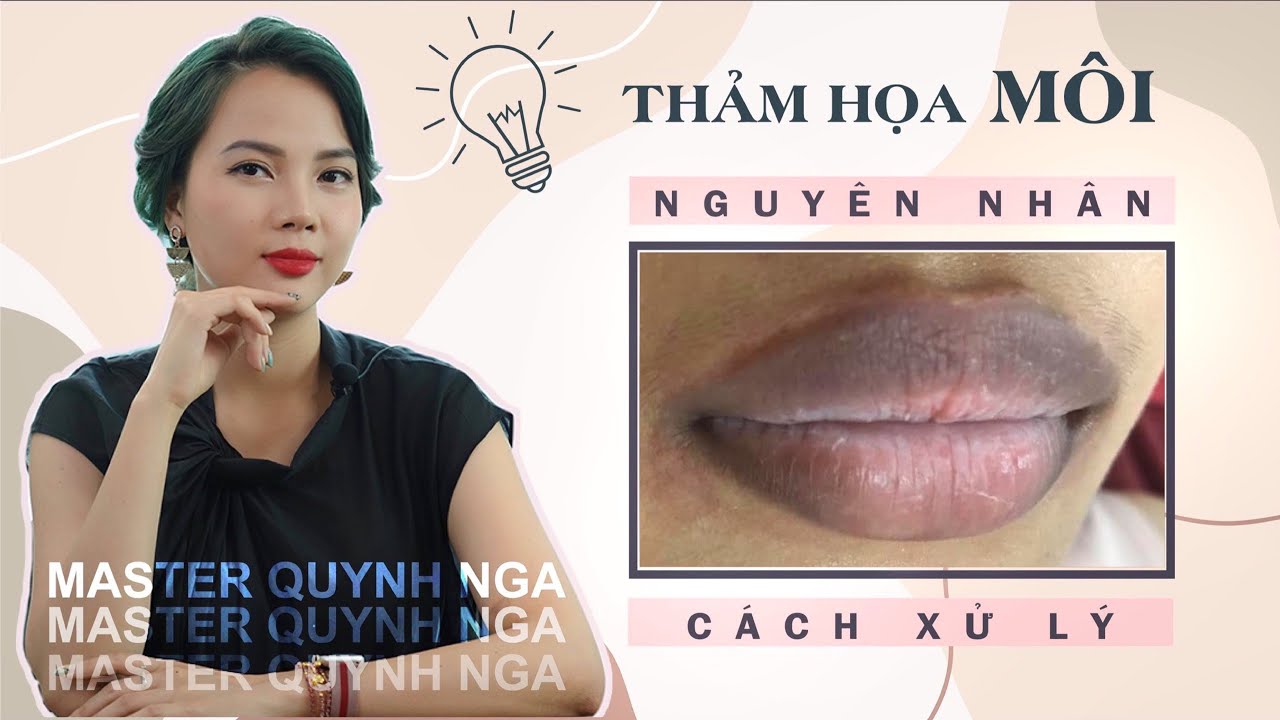 Phần 1| Cách xử lí những ca môi thảm họa | Học phun xăm cùng Quỳnh Nga