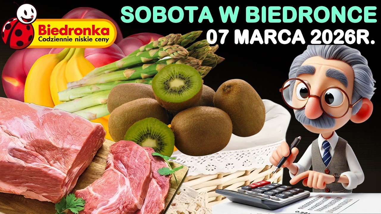 BIEDRONKA | Nowa Oferta | Sobota 07 03 2026 | Tanie Zakupy w Sobotę!