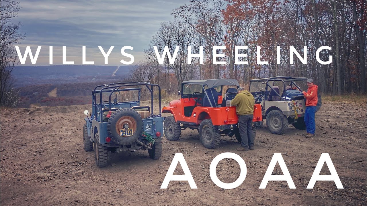 Vintage Willys Jeeps at AOAA