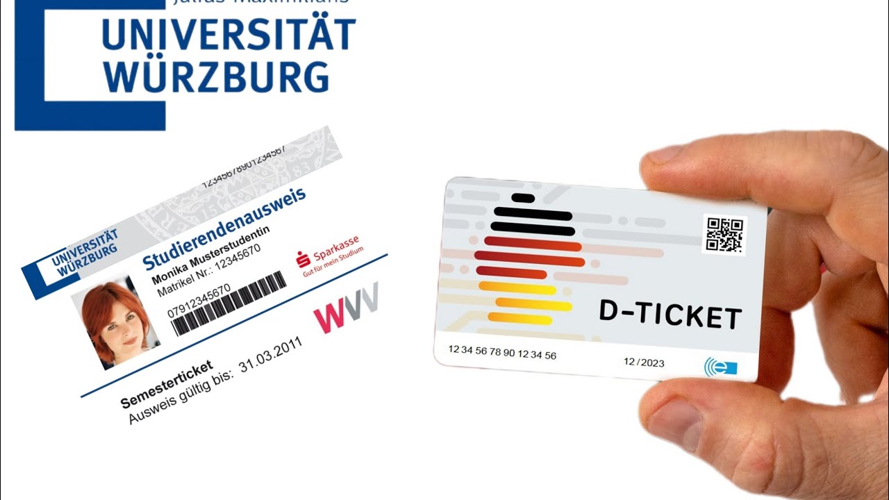 How to buy a Deutschland ticket using your Semesterticket | W&uuml;rzburg University | Wuerzburg, Germany
