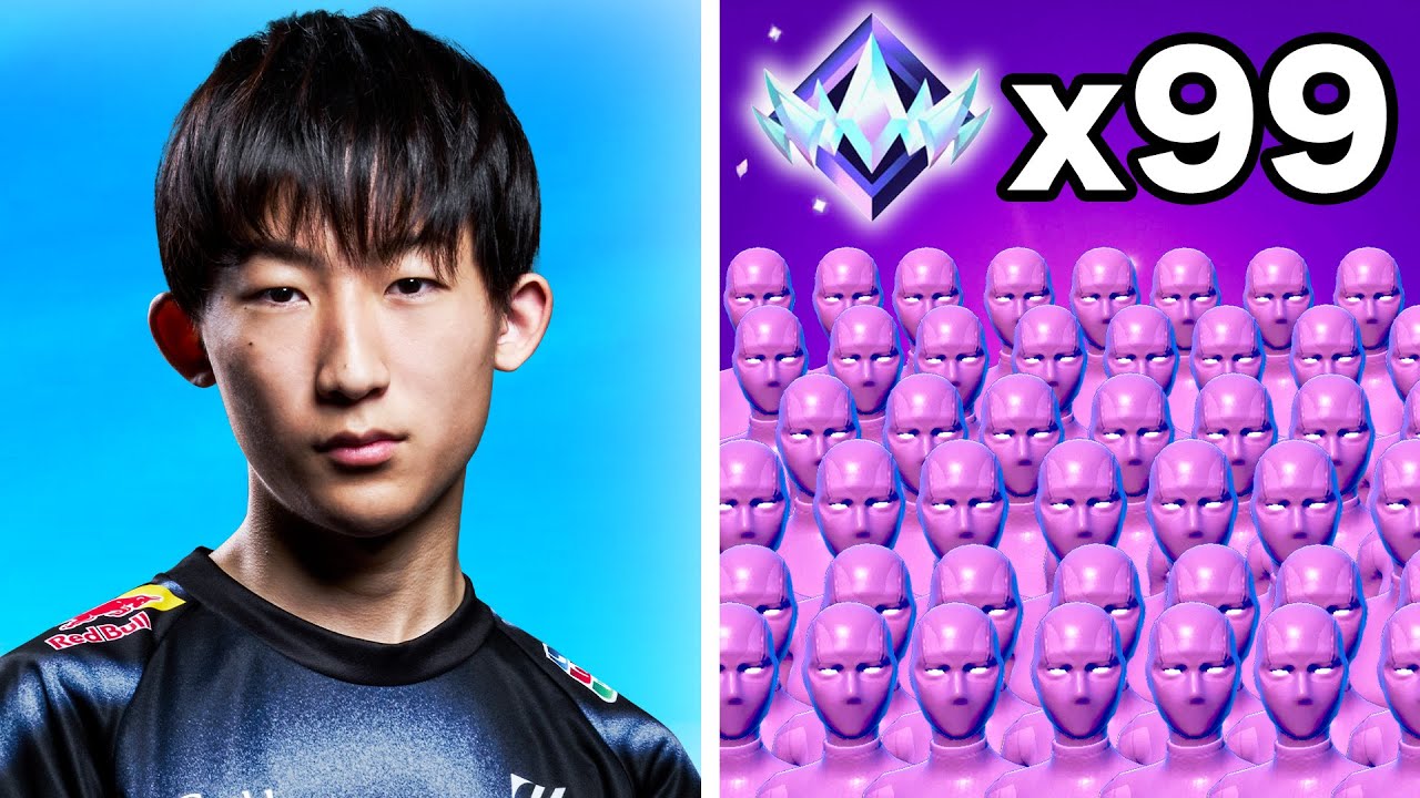 ９９人のアンリアル勢は最強プロゲーマーに勝てるのか？【フォートナイト】