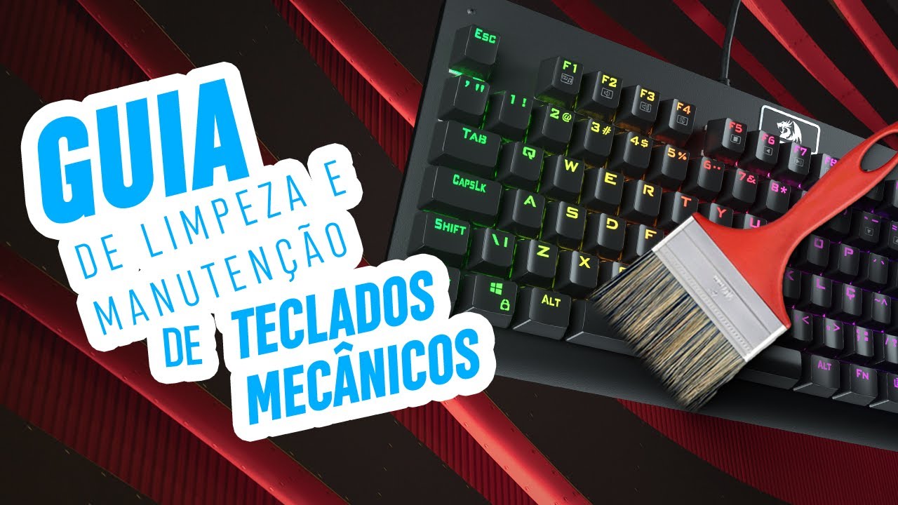 Guia COMPLETO de LIMPEZA e MANUTENÇÃO de TECLADOS MECÂNICOS