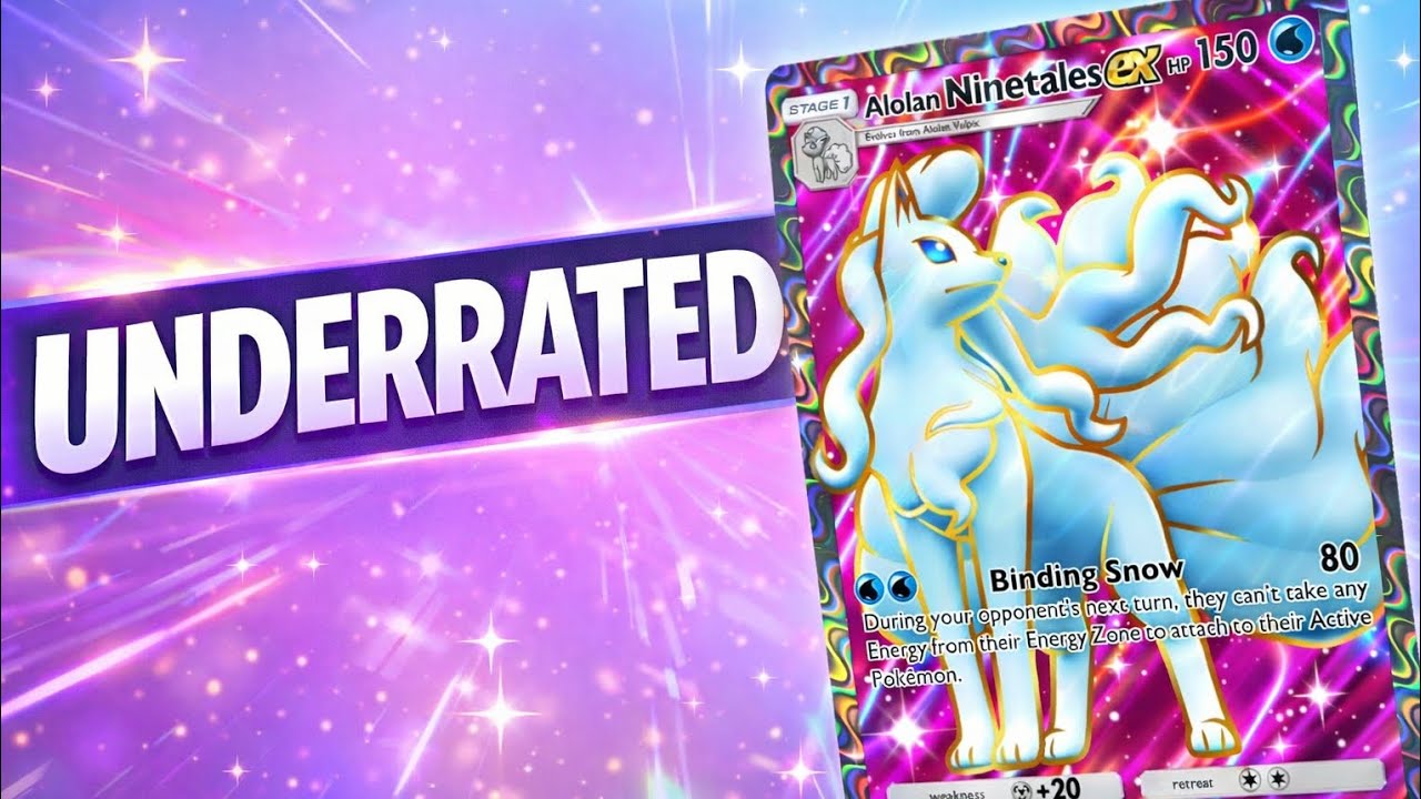 Play this deck in ranked. Alolan Ninetales EX deck is underrated Pokémon TCG Pocket.