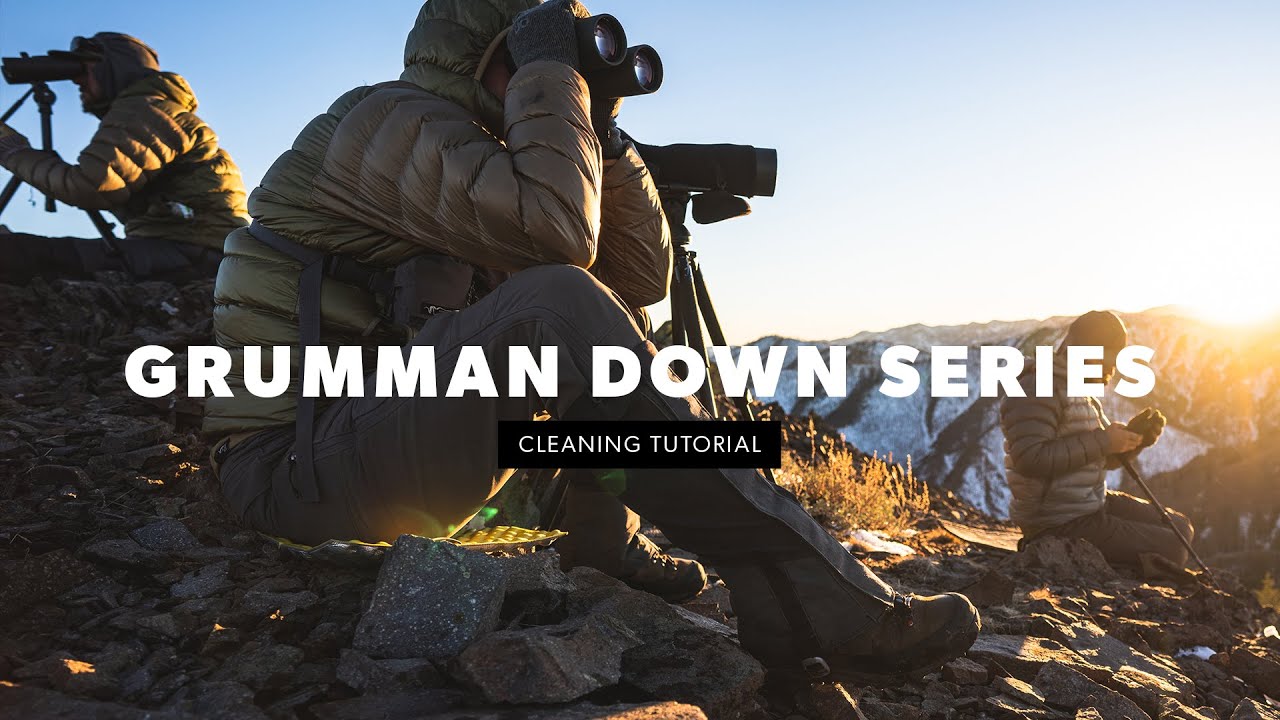 Grumman Down Cleaning Tutorial