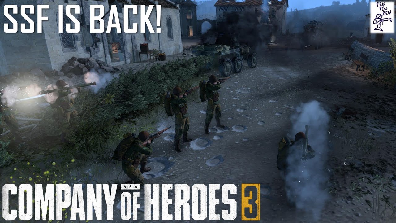 CoH3 1v1 Cast | Ares (US) vs Treadz (WM)