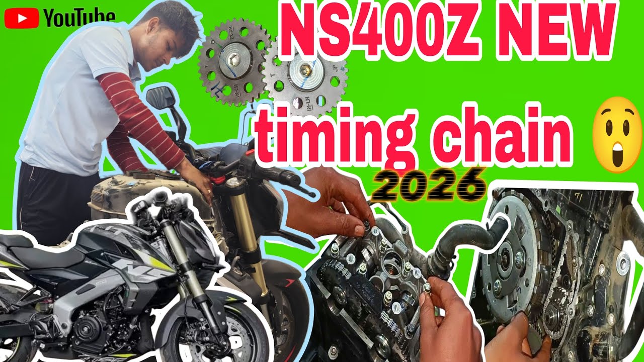 NS400Z Timing chain change 😲⛓️✅