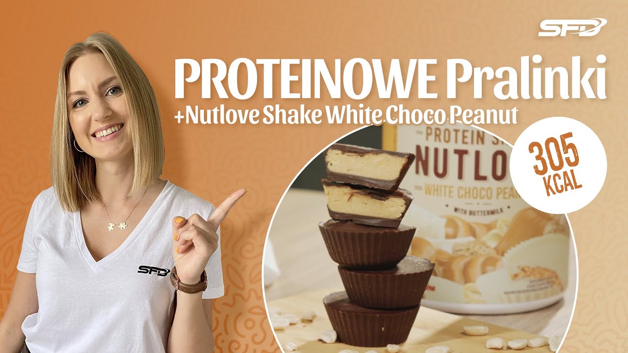 Proteinowe pralinki - Nutlove Shake White Choco Peanut