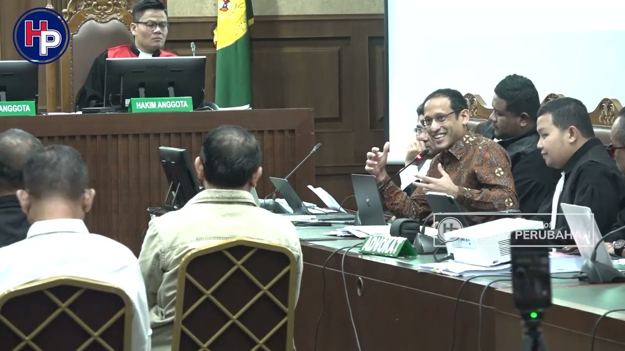 SIDANG NADIEM MAKARIM - SENIN, 9 FEBRUARI 2026 - NADIEM MAKARIM BERTANYA PADA SAKSI DARI LKPP