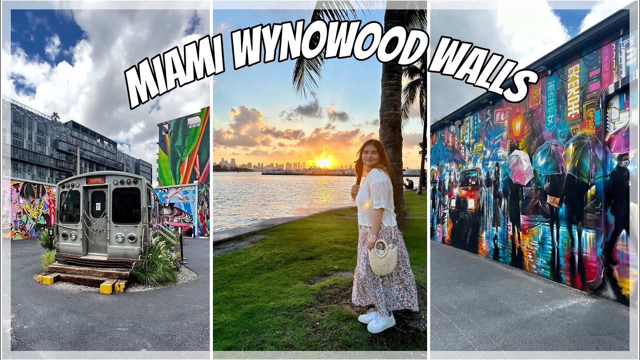 MIAMI TATIL VLOG II (Wynwood Walls) Ünlü Grafiti Sokakları