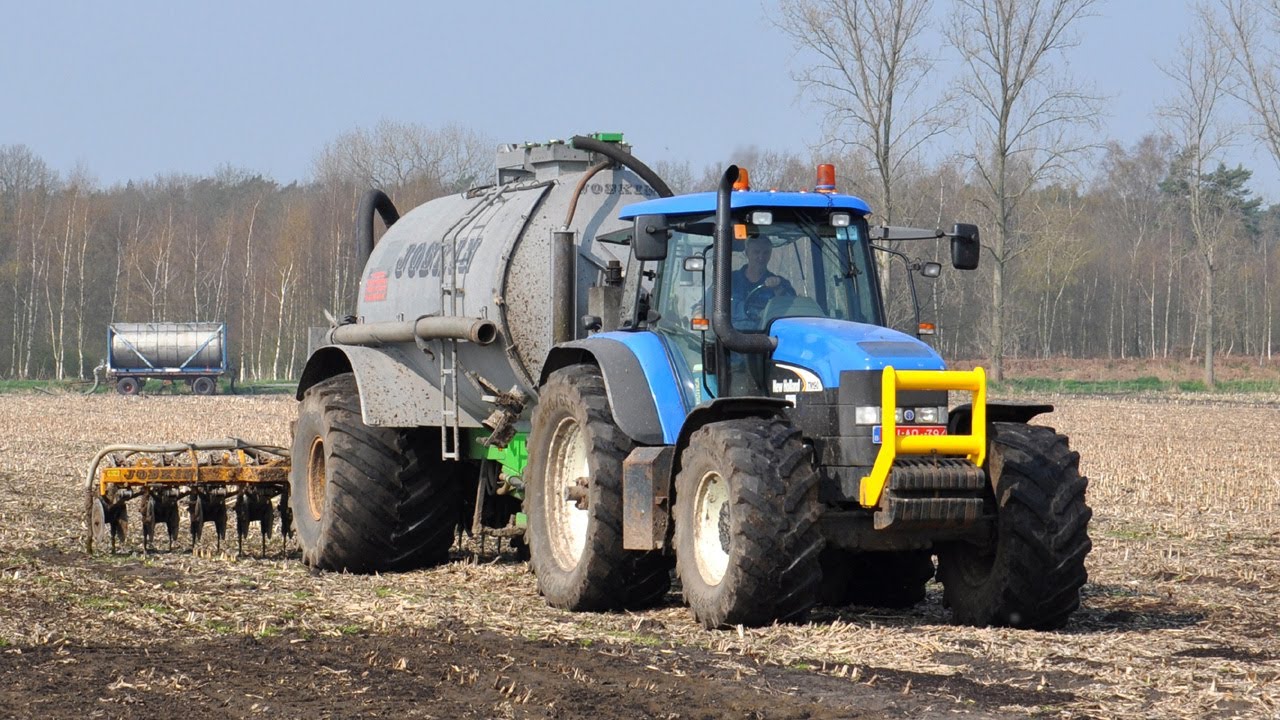 New Holland TM190 & Joskin 14m³ - Loonwerken Van De Voorde Hendrik