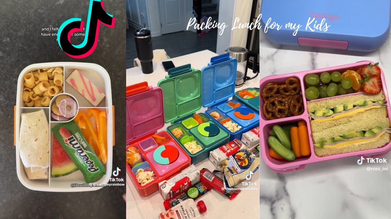 ✨ Packing Lunch for my Kids pt.7 ✨ | Tiktok Compilation