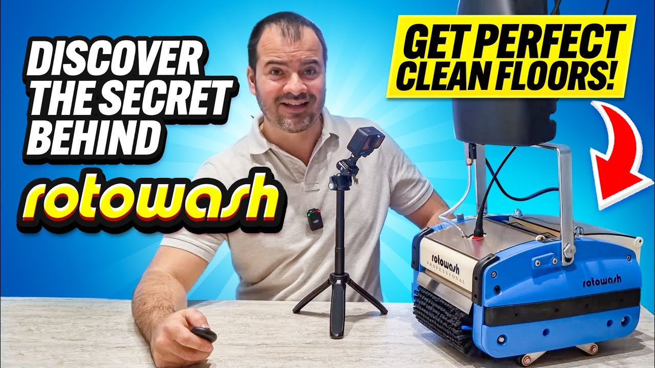 How to Effortlessly Clean Floors Like a Pro with RotoWash: No Vacuum or Pump Needed