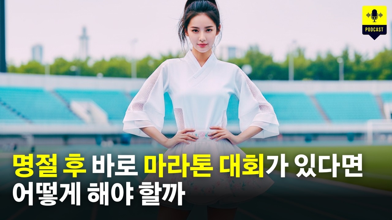대구마라톤을 앞둔 러너들에게.. 마라톤 대회 일주일 전 명절, 러너를 위한 생존 가이드 [팟캐스트]