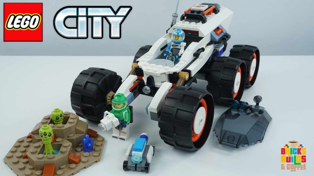 Lego City 60431 Space Explorer Rover And Alien Life Speed Build Review