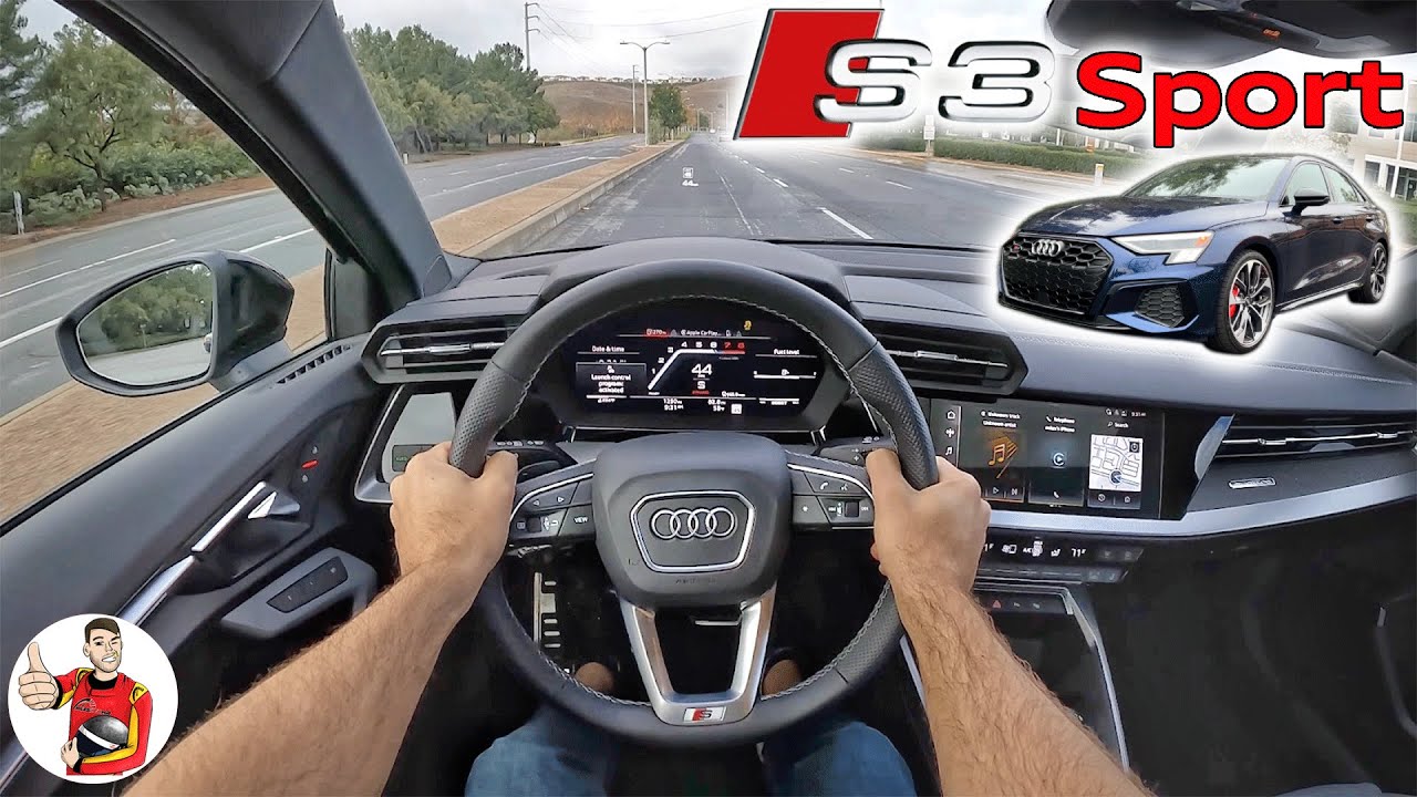 The 2022 Audi S3 is the Adult Version of Teenage Shenanigans (POV Drive Review)