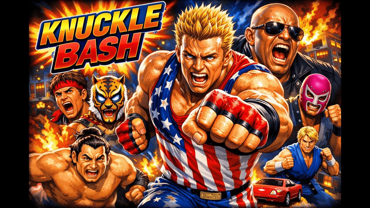 Knuckle Bash (Atari/1993)(Toaplan)Arcade