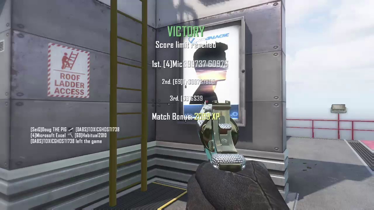 Insane online takeoff shot on bo2!!
