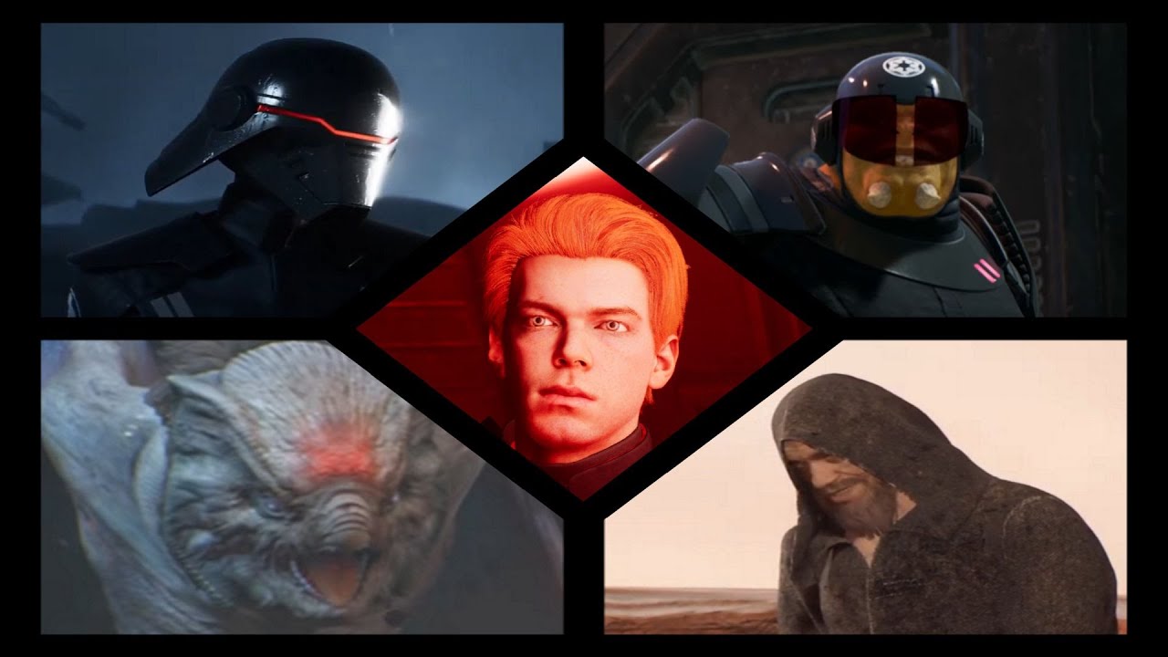 Star Wars Jedi: Fallen Order All Bosses (Inquisitor Cal)