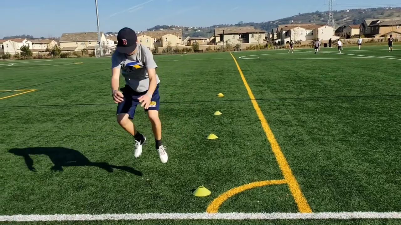 Full explosive plyometric training session