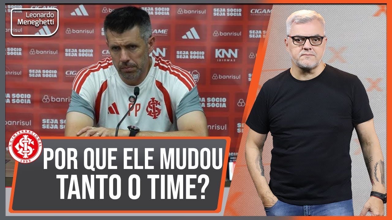 Os motivos que levaram Pezzolano a mudar tanto o time do Inter!
