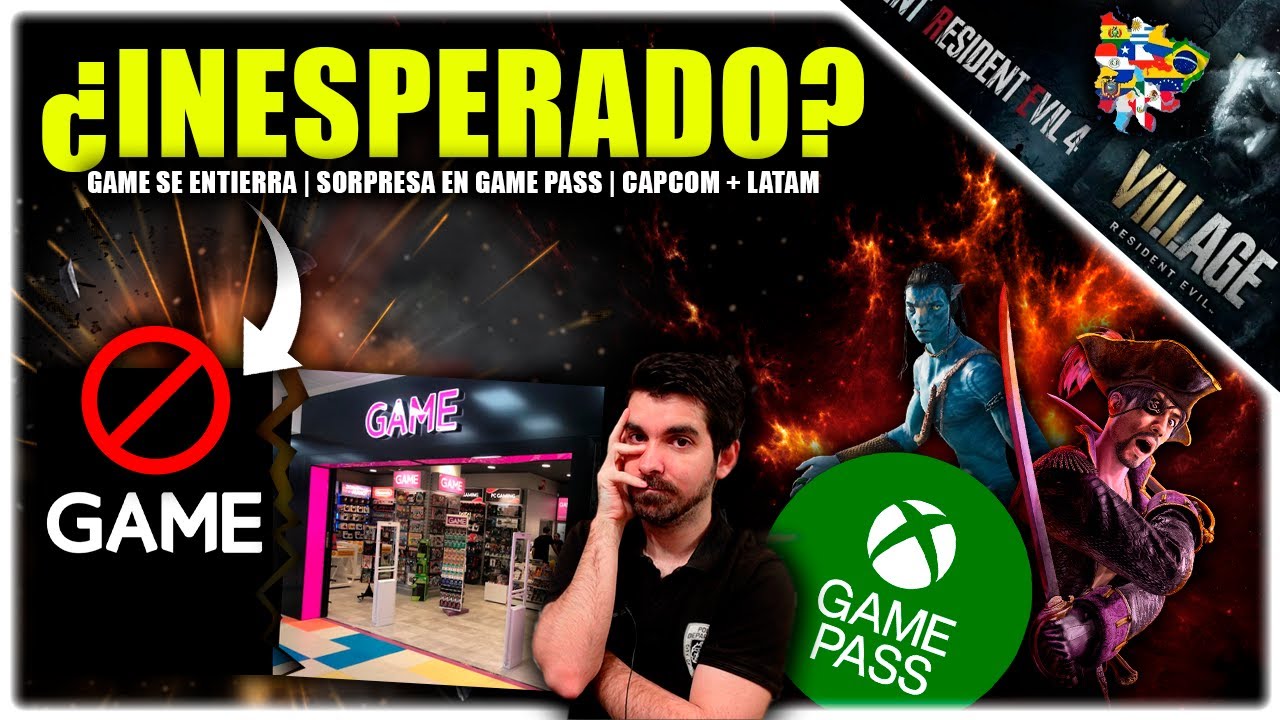 🎮 SORPRESA en Game Pass | CIERRAN las tiendas GAME | Capcom + Doblaje latino | Xbox PS5 PC - Semons