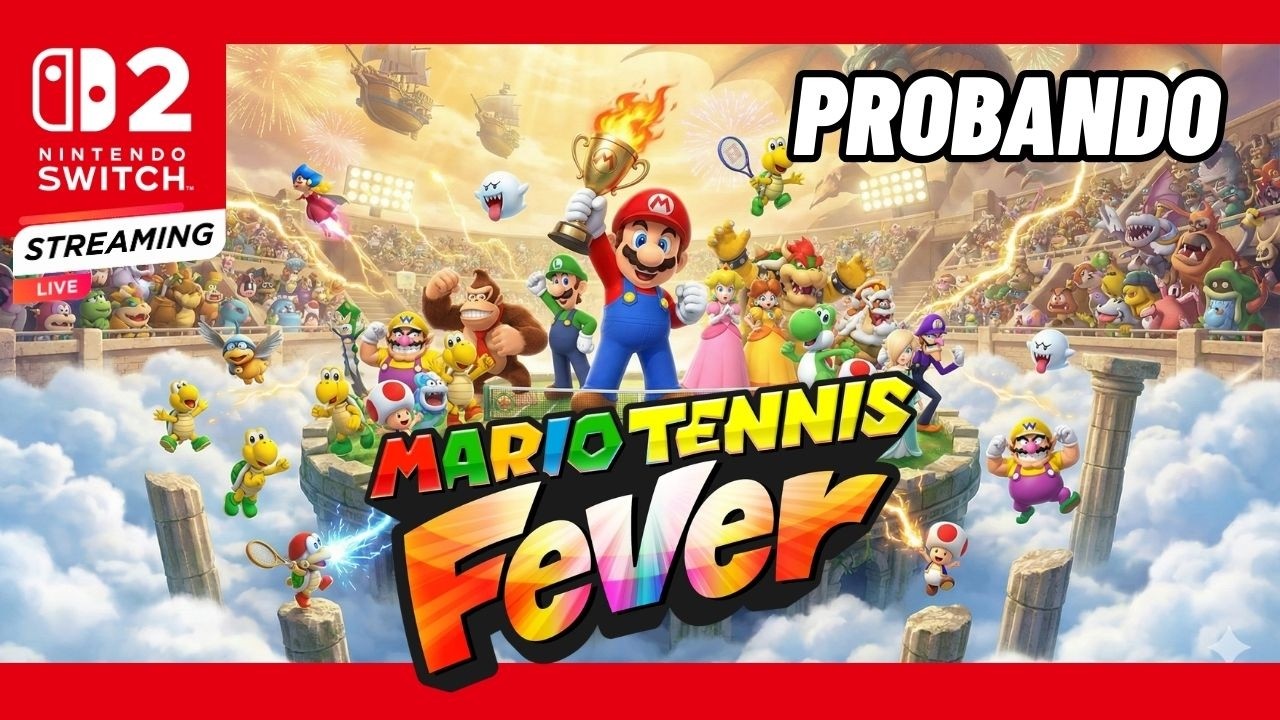Probando Mario Tennis Fever en Switch 2