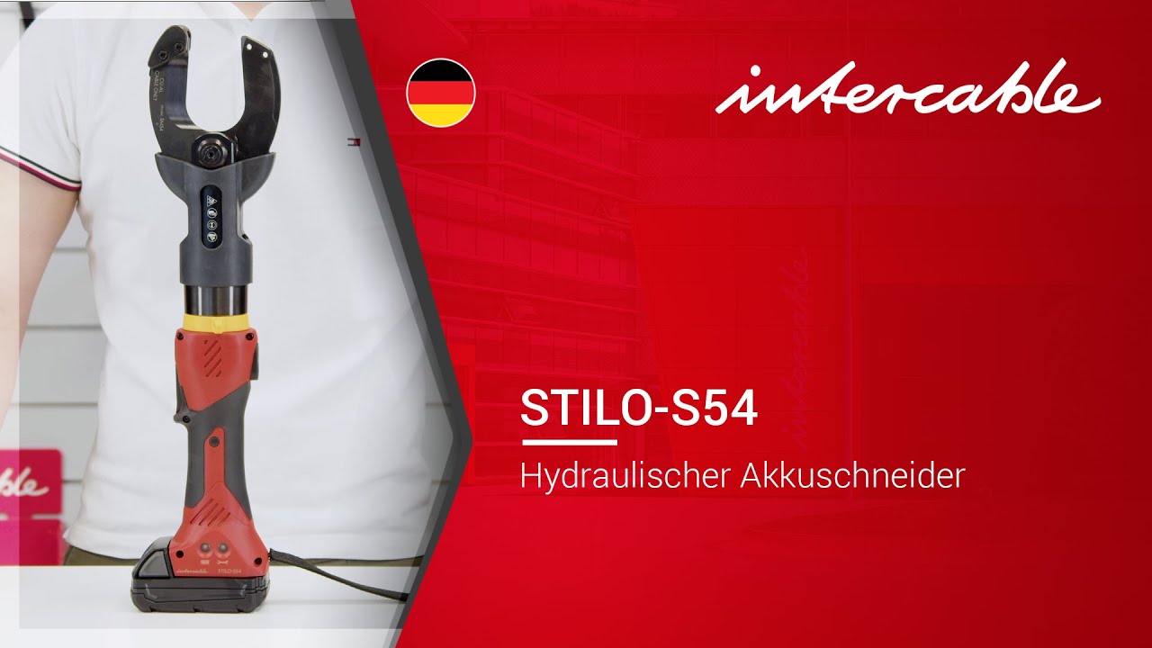 Anwendung: STILO S54 Hydraulischer Akkuschneider - INTERCABLE