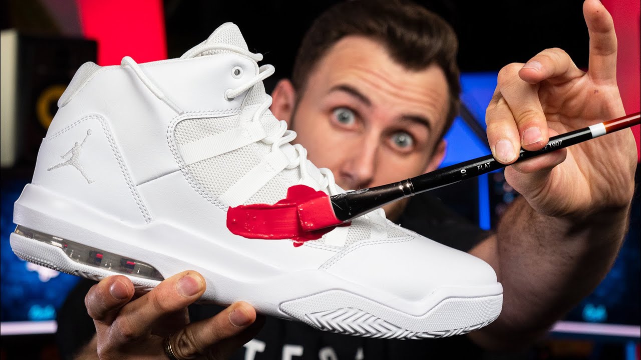 Przemalowałem Jordan Max Aura, CUSTOM Odpocznijmy od Nike Air Force 1