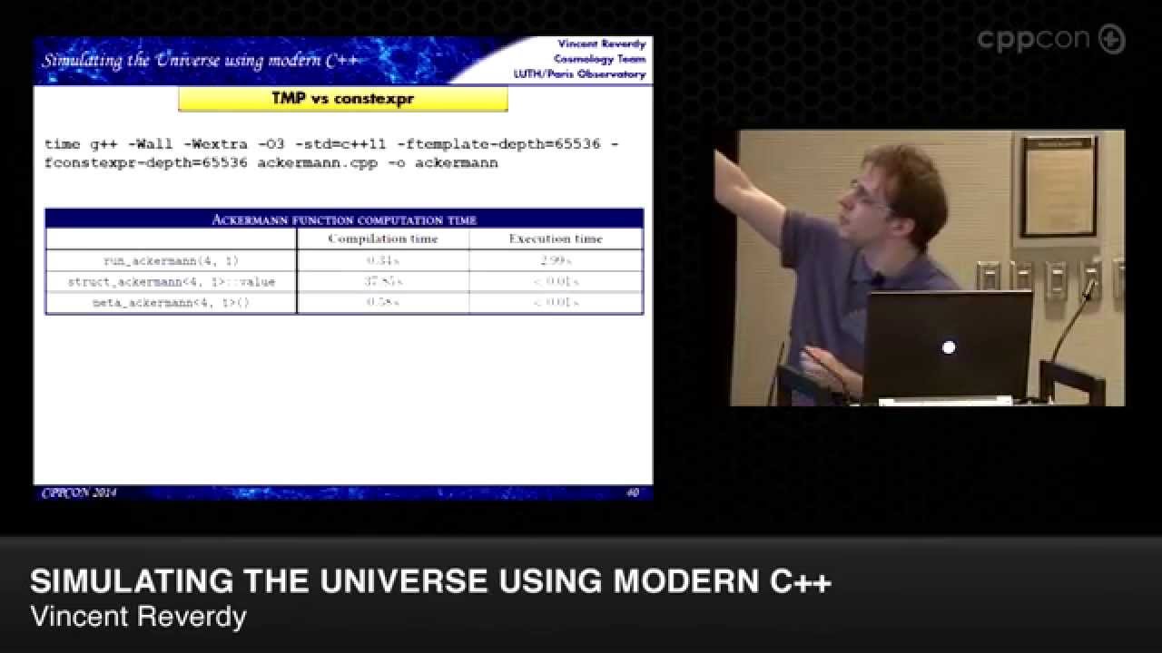 CppCon 2014: Vincent Reverdy 