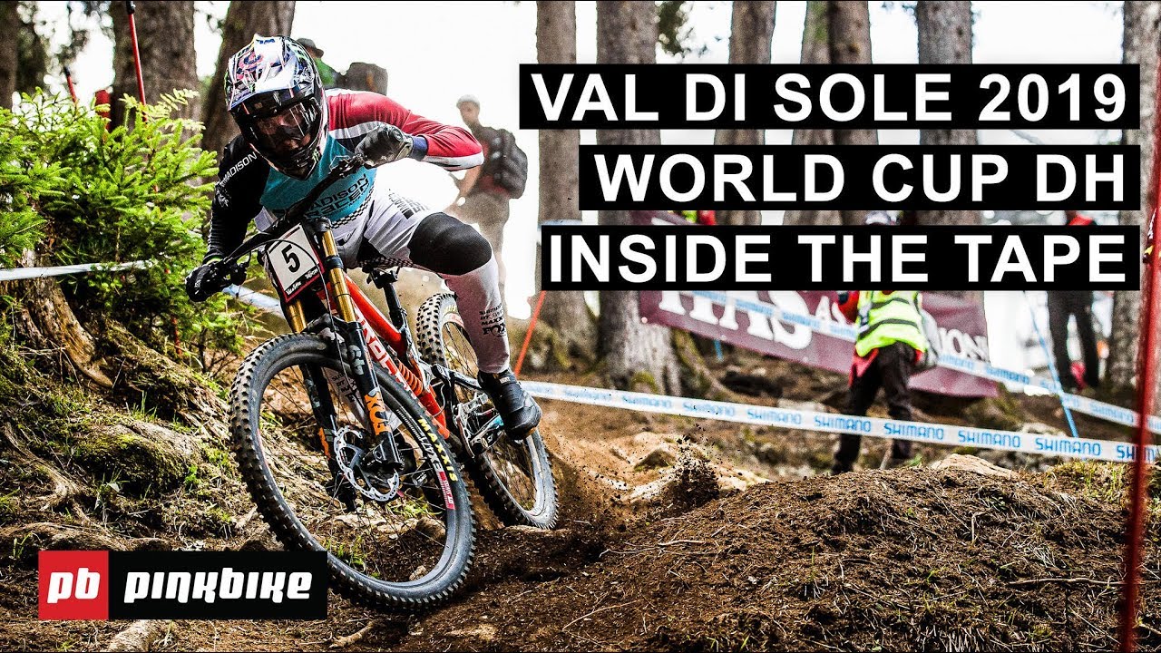 Racers Getting Loose on the Val di Sole 2019 World Cup DH Course | Inside The Tape w/ Ben Cathro