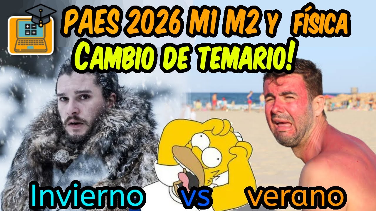 PAES invierno - Matemática M1 #5 - Cambio de temario + operatoria de fracciones
