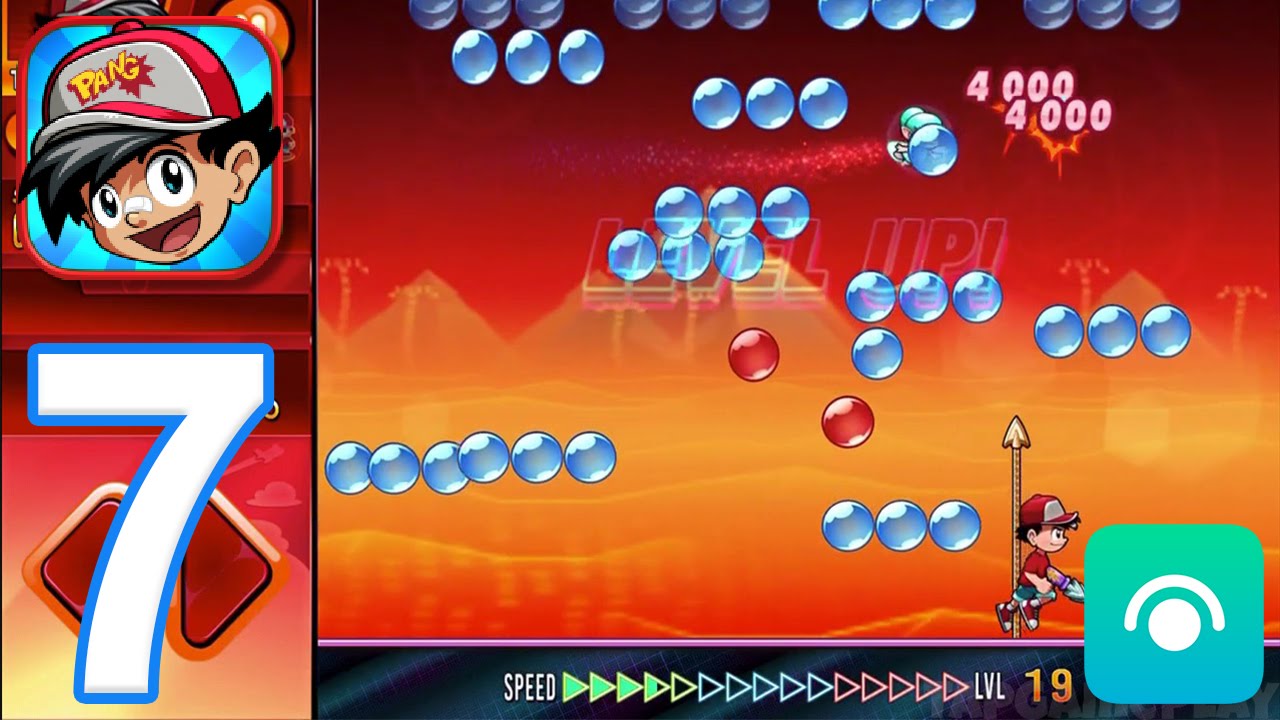 Pang Adventures - Gameplay Walkthrough Part 7 - Panic Mode: Levels 1-39 (iOS)