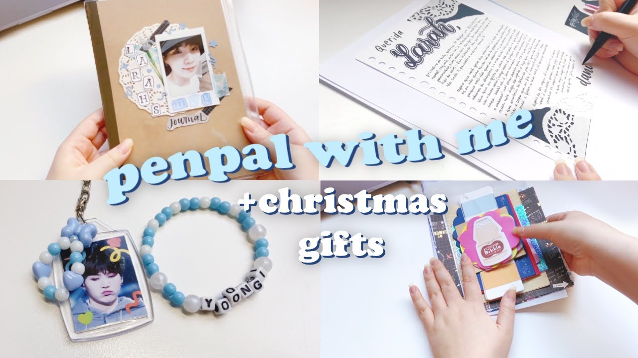 penpal with me + presentes de natal | daniela kang