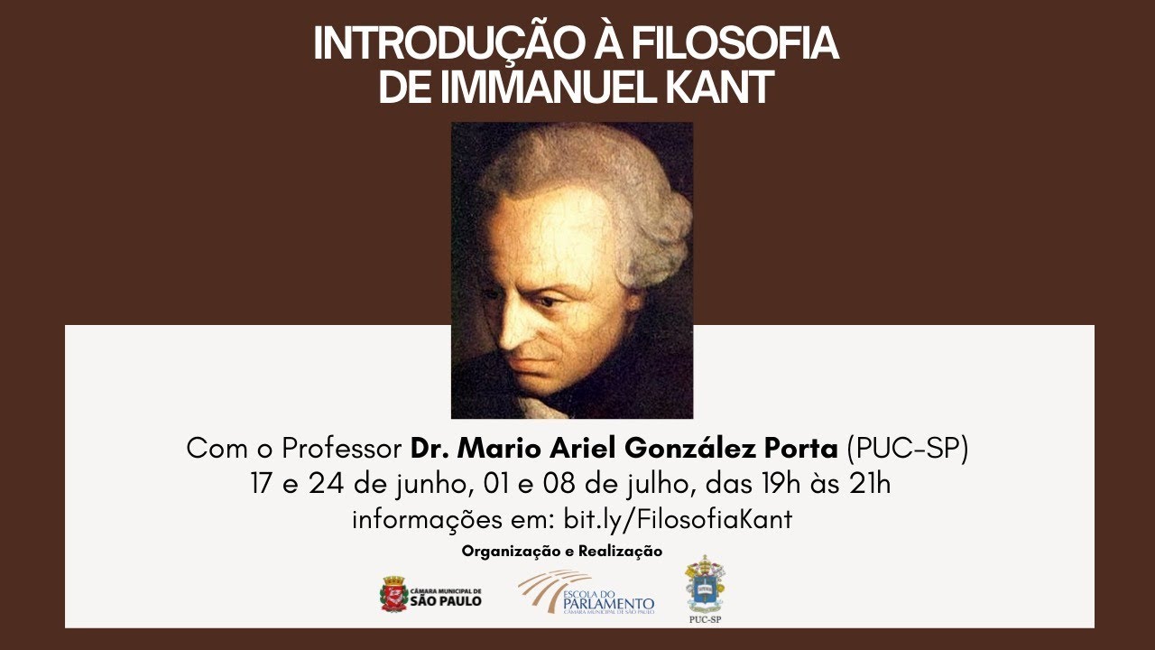 Introdução à Filosofia de Immanuel Kant - AULA 3