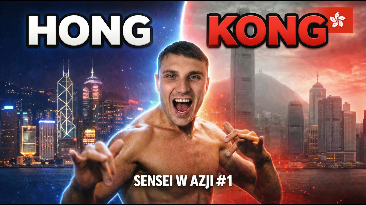 CAŁA PRAWDA o Bruce Lee? HONG KONG nocą mnie zaskoczył.. (Sensei w Azji #1)
