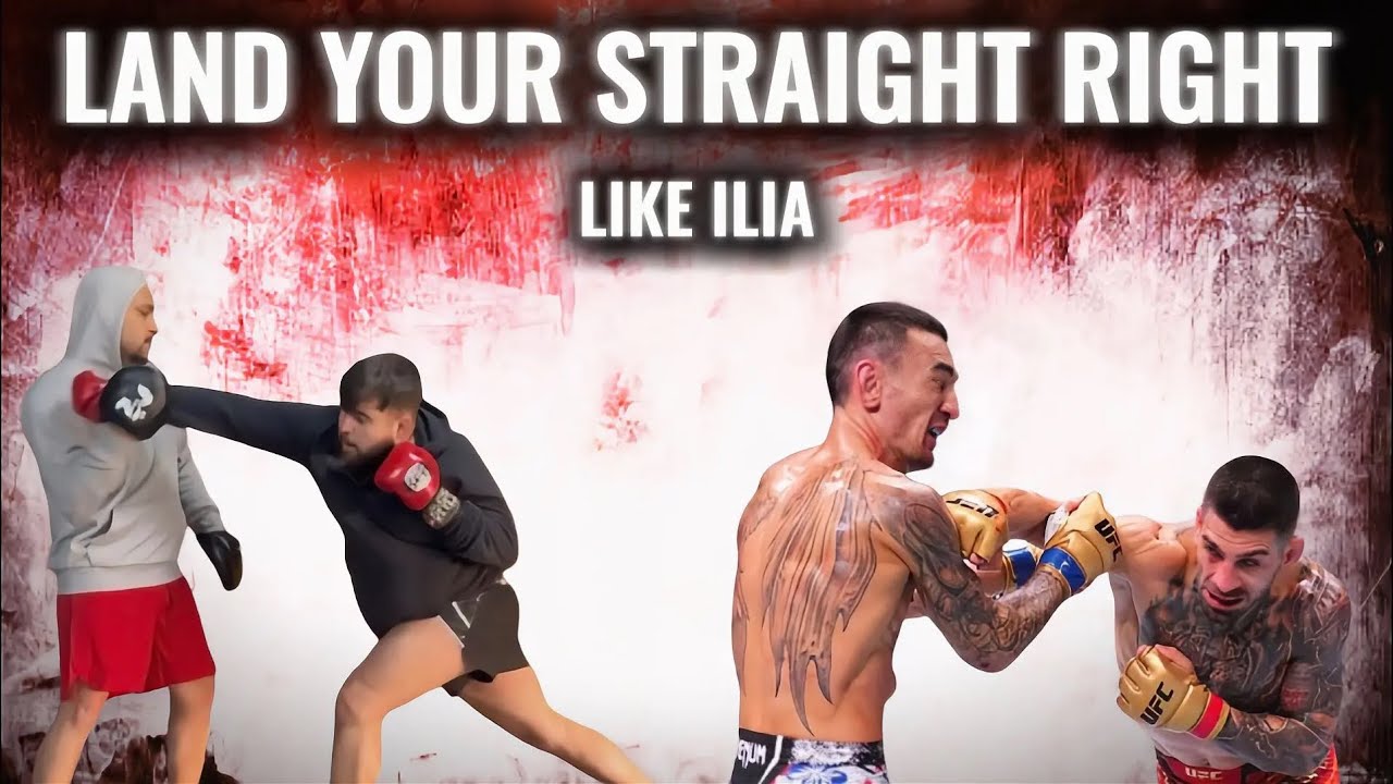 How To Throw Your STRAIGHT RIGHT Like Ilia Topuria!